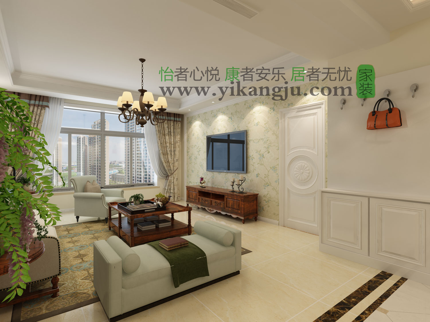 現(xiàn)代簡約效果圖